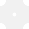 Ekena Millwork Haus Architectural Grade PVC Contemporary Ceiling Medallion, 22"OD x 3"ID x 7 1/4"C x 1"P CMP22HS-03000 - alternate 4
